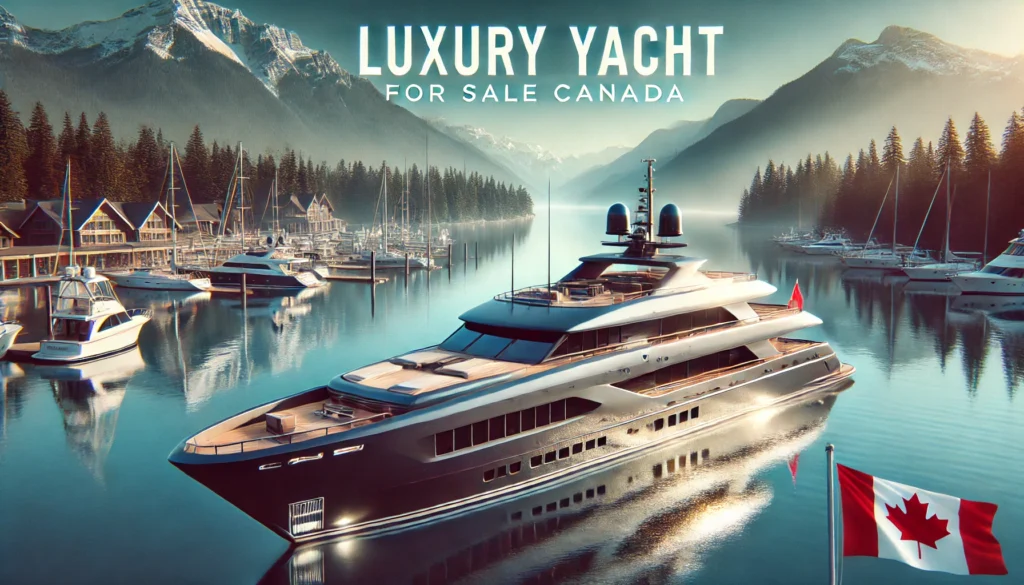 Luxury Yacht for Sale Canada Your Dream Voyage Starts Here