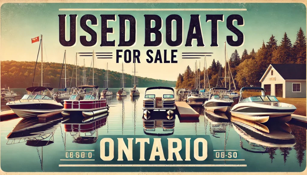 Used Boats for Sale Ontario - Affordable Deals Await!
